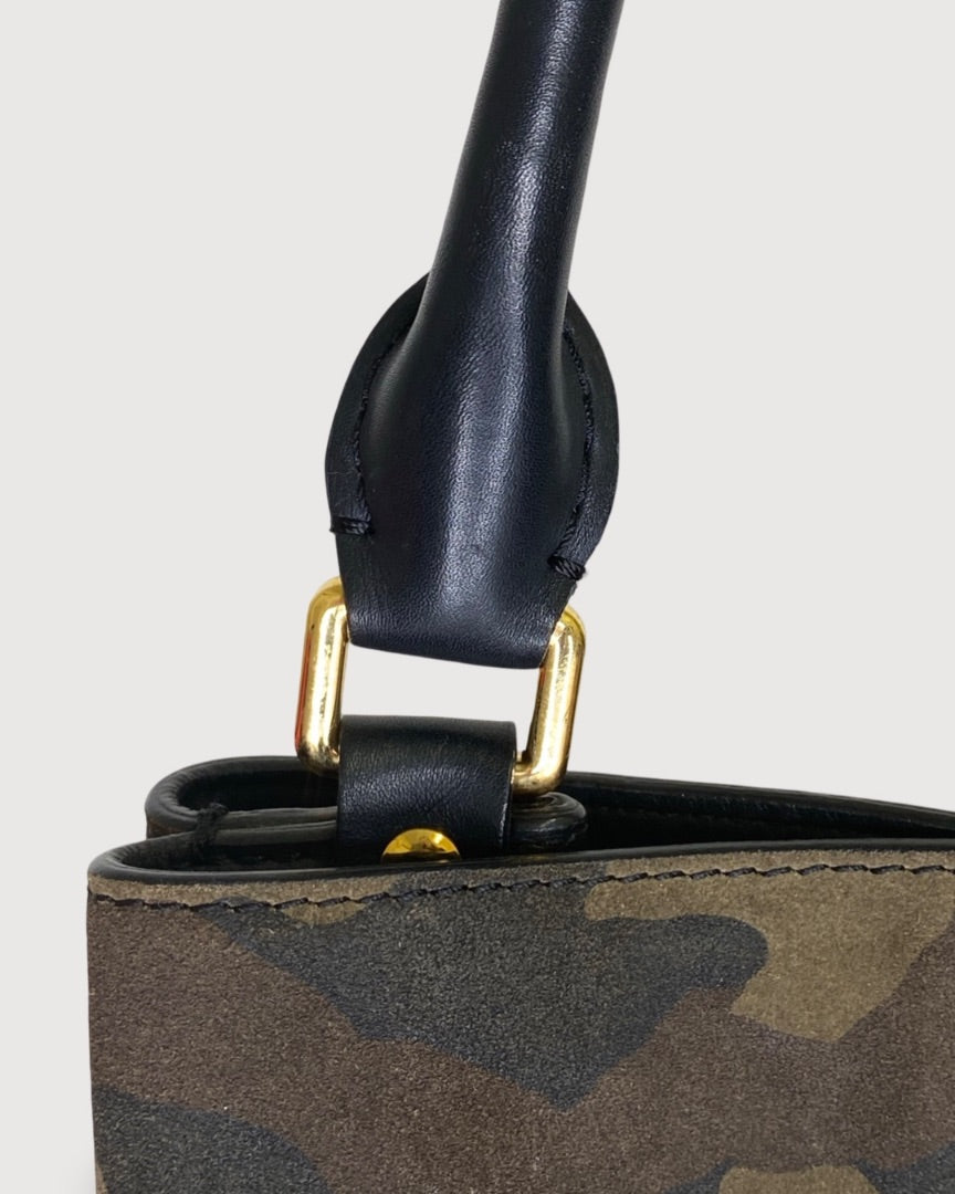 Burberry Camo Bucket Bag Camo