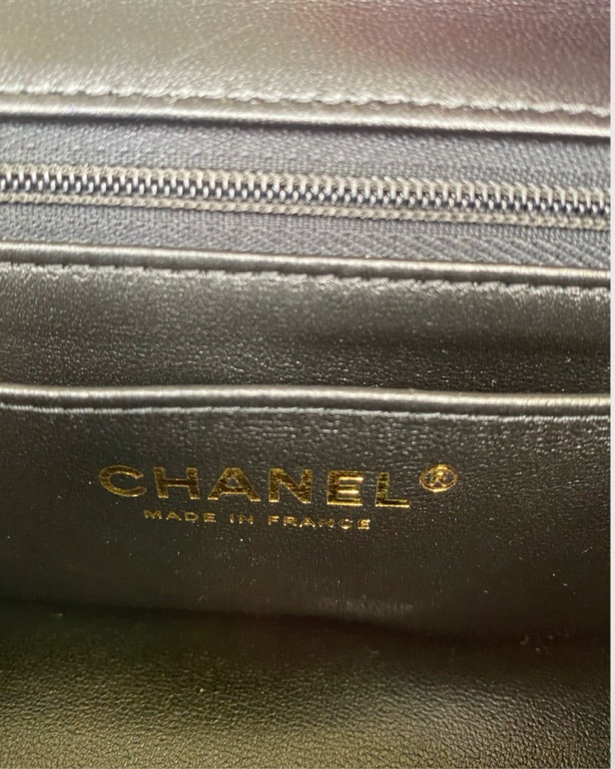 Chanel Mini Classic Handbag Black